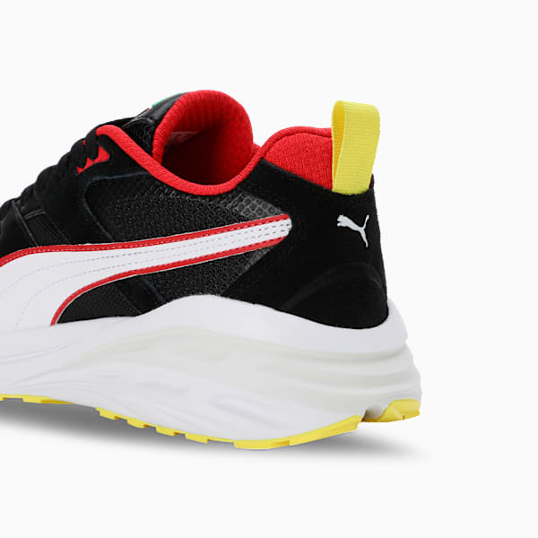 Scuderia Ferrari Hypnotic Motorsport Sneakers, PUMA Black-PUMA White-Speed Yellow, extralarge-IND