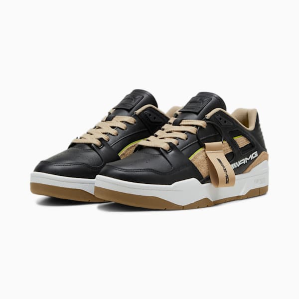Mercedes AMG Slipstream Motorsport Sneakers, PUMA Black-Prairie Tan, extralarge-IND