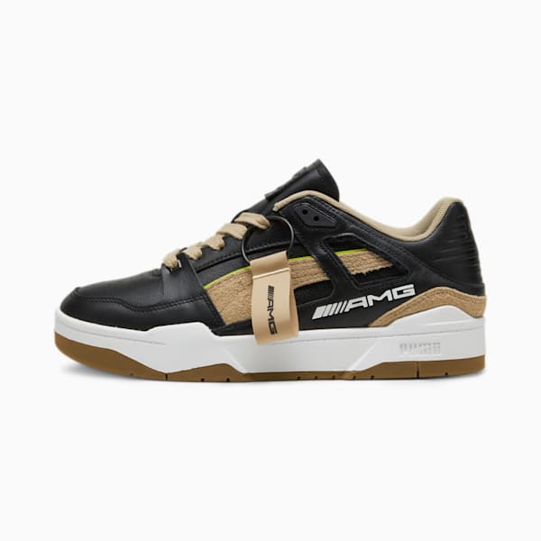Mercedes AMG Slipstream Motorsport Sneakers, PUMA Black-Prairie Tan, extralarge-IND