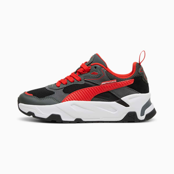 Tenis adolescente F1® Trinity, Shadow Gray-PUMA Black, extralarge