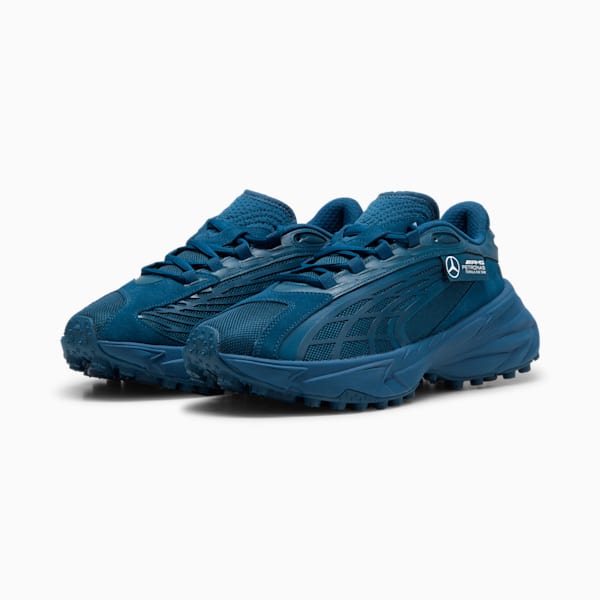 Mercedes AMG-Petronas F1® Crews Go Summer Spirex Men's Running Shoes, Ocean Tropic-Ocean Tropic, extralarge