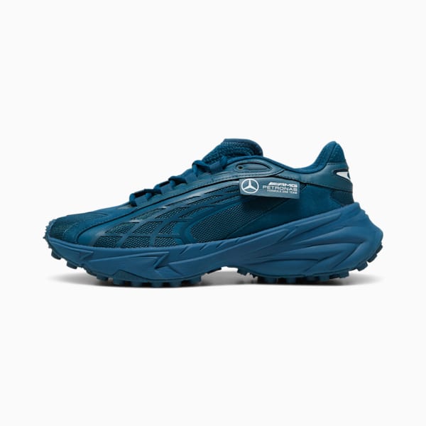 Mercedes AMG-Petronas F1® Crews Go Summer Spirex Men's Running Shoes, Ocean Tropic-Ocean Tropic, extralarge