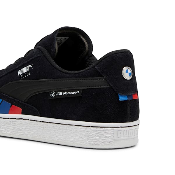 BMW M Motorsport Suede Unisex Sneakers, PUMA Black, extralarge-IND