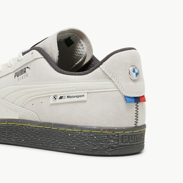 Zapatillas de gamuza BMW M Motorsport, Vapor Gray, extralarge