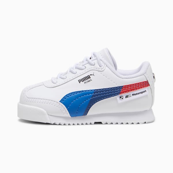 BMW M Motorsport Roma Via Toddlers' Sneakers, PUMA White-Warm White, extralarge