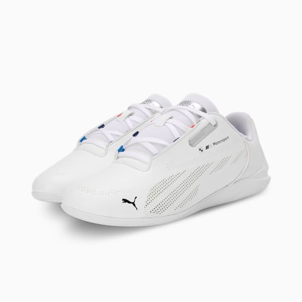 BMW M Motorsport Drift Cat Decima 2.0 Youth Shoes, PUMA White, extralarge-IND