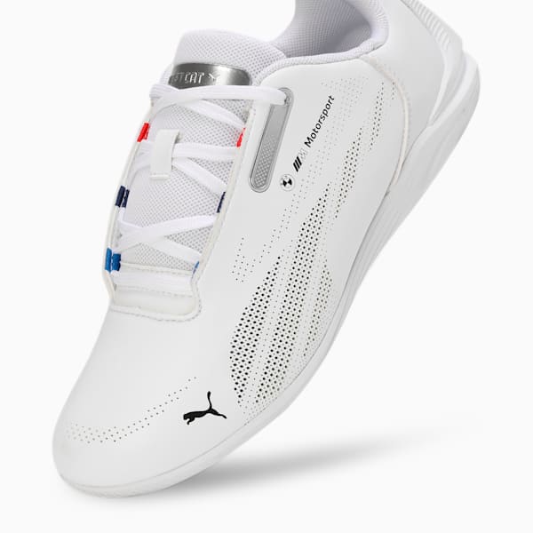 BMW M Motorsport Drift Cat Decima 2.0 Youth Shoes, PUMA White, extralarge-IND