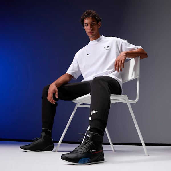 BMW M Motorsport Neo Cat Mid 2.0 Sneakers, PUMA Black-Shadow Gray, extralarge-IND