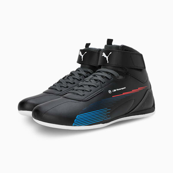 BMW M Motorsport Neo Cat Mid 2.0 Sneakers, PUMA Black-Shadow Gray, extralarge-IND