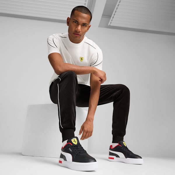 Tenis Scuderia Ferrari CA Pro para hombre, PUMA Black-PUMA White, extralarge