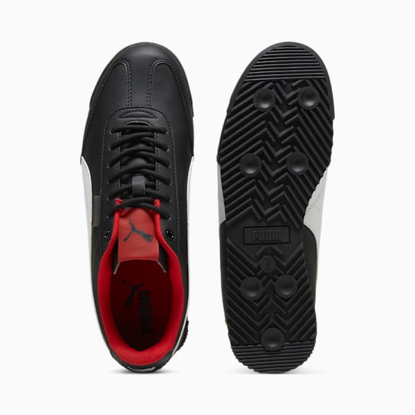 Scuderia Ferrari Roma Via Men's Sneakers, PUMA Black-PUMA White, extralarge