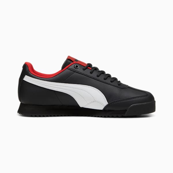 Scuderia Ferrari Roma Via Men's Sneakers, PUMA Black-PUMA White, extralarge