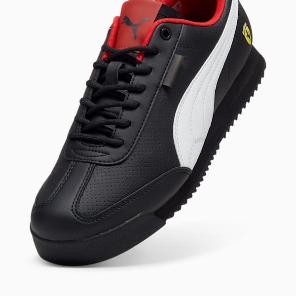 Scuderia Ferrari Roma Via Men's Sneakers, PUMA Black-PUMA White, extralarge