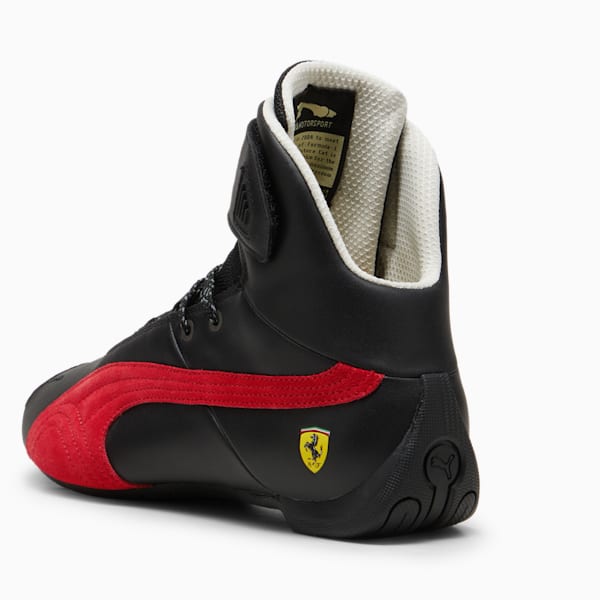 Scuderia Ferrari Future Cat Mid Men's Sneakers, PUMA Black-Rosso Corsa, extralarge