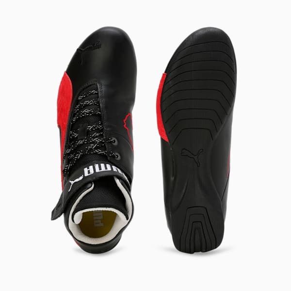 Scuderia Ferrari Future Cat Mid Motorsport Sneakers, PUMA Black-Rosso Corsa, extralarge-IND