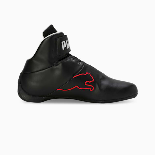 Scuderia Ferrari Future Cat Mid Motorsport Sneakers, PUMA Black-Rosso Corsa, extralarge-IND