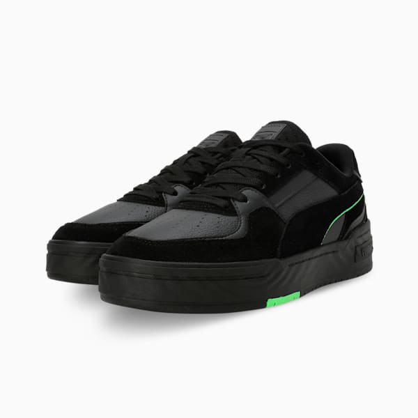 Mercedes-AMG Petronas F1® CA Pro Crush Motorsport Sneakers, PUMA Black-Flat Medium Gray, extralarge-IND