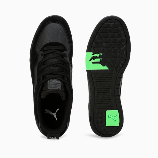 Mercedes-AMG Petronas F1® CA Pro Crush Motorsport Sneakers, PUMA Black-Flat Medium Gray, extralarge-IND