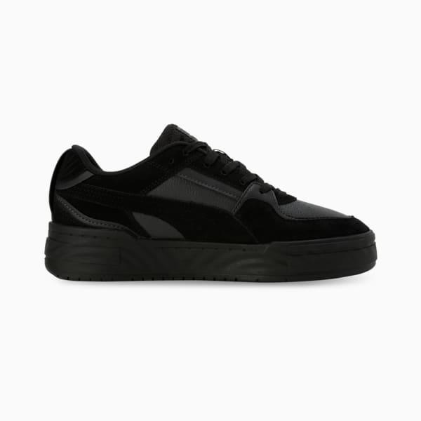 Mercedes-AMG Petronas F1® CA Pro Crush Unisex Motorsport Sneakers, PUMA Black-Flat Medium Gray, extralarge-IND