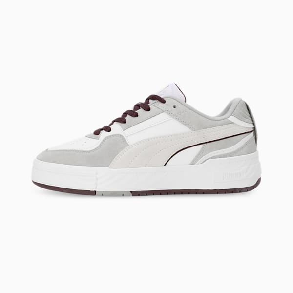 Mercedes-AMG Petronas F1® CA Pro Crush Unisex Motorsport Sneakers, PUMA White- Team Silver, extralarge-IND