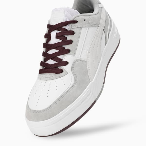 Mercedes-AMG Petronas F1® CA Pro Crush Motorsport Sneakers, PUMA White- Team Silver, extralarge-IND