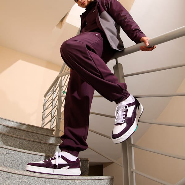 Mercedes-AMG Petronas F1® CA Pro Crush Motorsport Sneakers, PUMA White-Midnight Plum, extralarge-IND