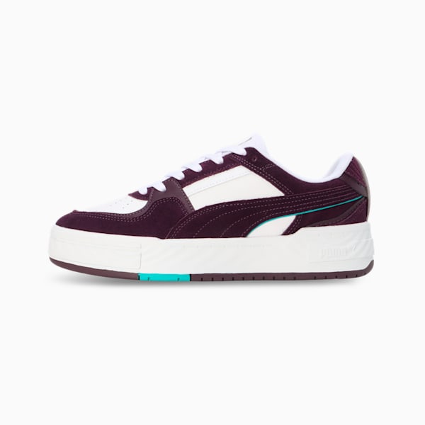 Mercedes-AMG Petronas F1® CA Pro Crush Motorsport Sneakers, PUMA White-Midnight Plum, extralarge-IND