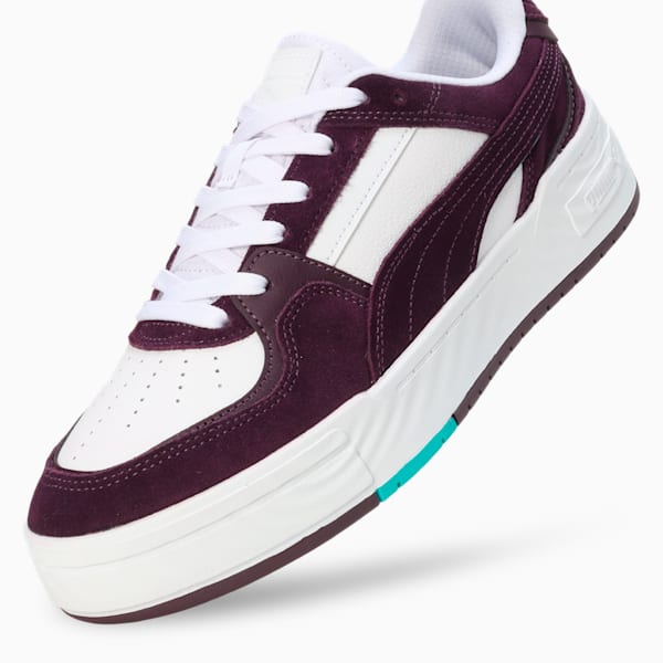 Mercedes-AMG Petronas F1® CA Pro Crush Motorsport Sneakers, PUMA White-Midnight Plum, extralarge-IND
