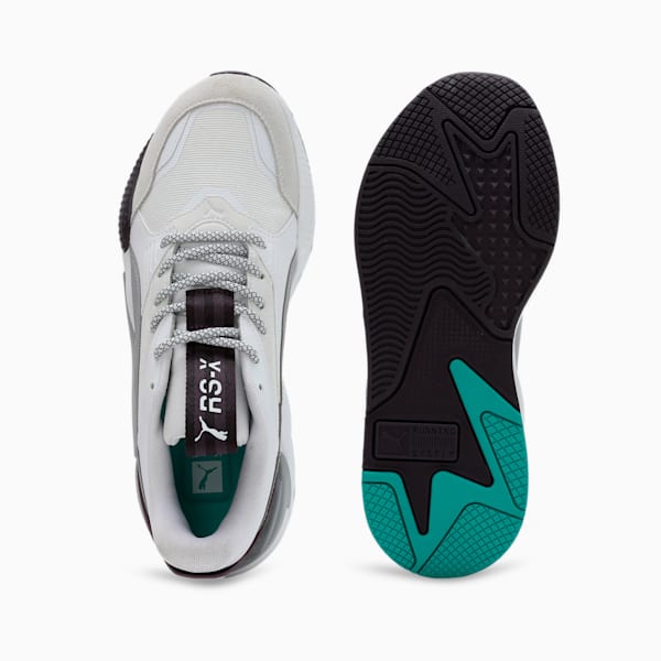 Mercedes-AMG Petronas F1® RS-X Textile Motorsport Sneakers, PUMA White-Midnight Plum, extralarge-IND