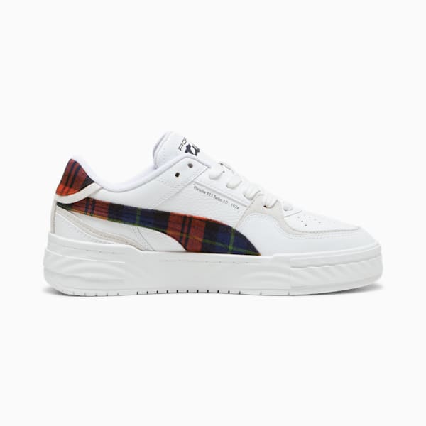 Porsche Legacy CA Pro Tartan Sneakers, PUMA White-Redmazing, extralarge