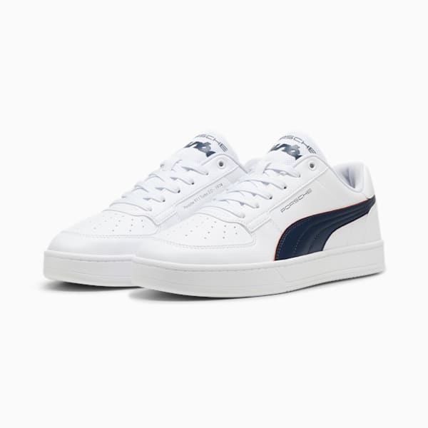 Porsche Legacy Caven 2.0 Turbo Sneakers, PUMA White-Club Navy, extralarge