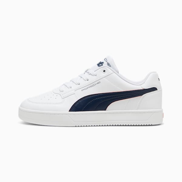 Porsche Legacy Caven 2.0 Turbo Sneakers, PUMA White-Club Navy, extralarge