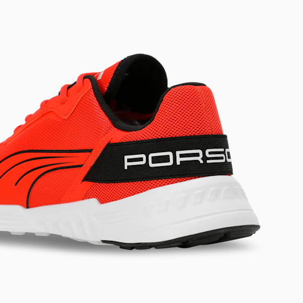 Porsche Legacy Tiburion Logo Turbo Motorsport Sneakers, Redmazing-PUMA Black, extralarge-IND