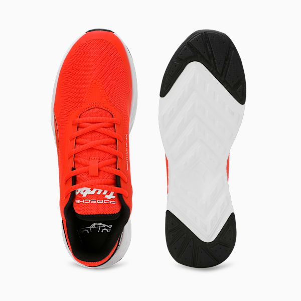Porsche Legacy Tiburion Logo Turbo Motorsport Sneakers, Redmazing-PUMA Black, extralarge-IND