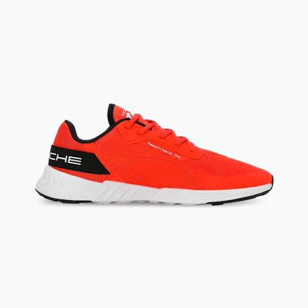 Porsche Legacy Tiburion Logo Turbo Motorsport Sneakers, Redmazing-PUMA Black, extralarge-IND