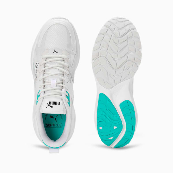 Mercedes-AMG Petronas F1® Hypnotic Motorsport Sneakers, PUMA White-Feather Gray, extralarge-IND