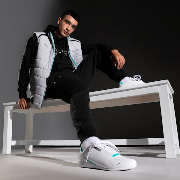 Mercedes-AMG Petronas F1® Drift Cat Decima 2.0 Motorsport Sneakers, PUMA White-Sheen Green, extralarge-IND