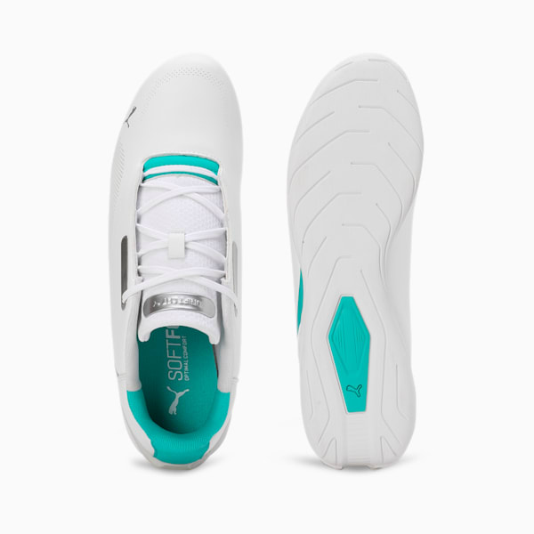 Mercedes-AMG Petronas F1® Drift Cat Decima 2.0 Unisex Motorsport Sneakers, PUMA White-Sheen Green, extralarge-IND