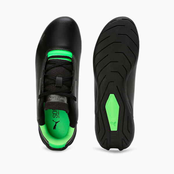 Mercedes-AMG Petronas F1® Drift Cat Decima 2.0 Youth Sneakers, PUMA Black-Fizzy Green, extralarge-IND