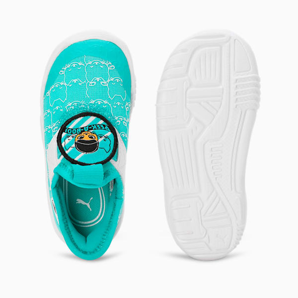 Mercedes-AMG Petronas F1® Slipkart Toddlers' Motorsport Sneakers, Sheen Green-PUMA White, extralarge-IND