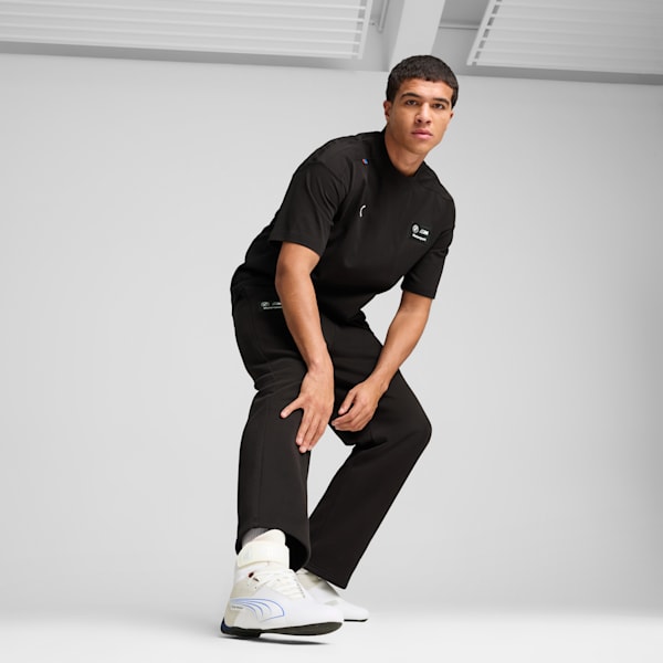 BMW M Motorsport Future Cat Mid Driving Shoes, PUMA White-Cool Cobalt, extralarge-IND