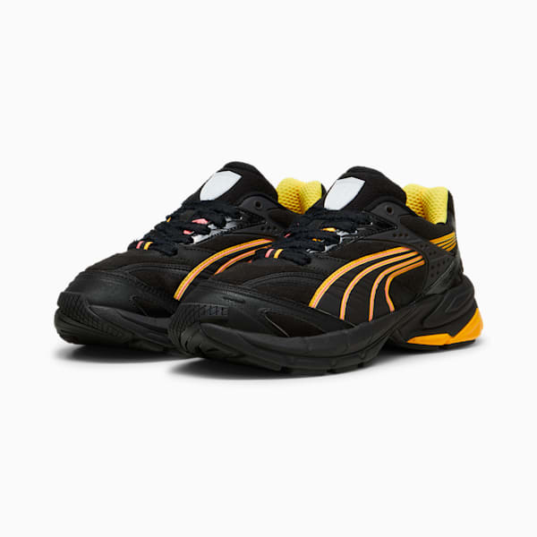 Tenis Scuderia Ferrari Neon Energy Velophasis para hombre, PUMA Black, extralarge