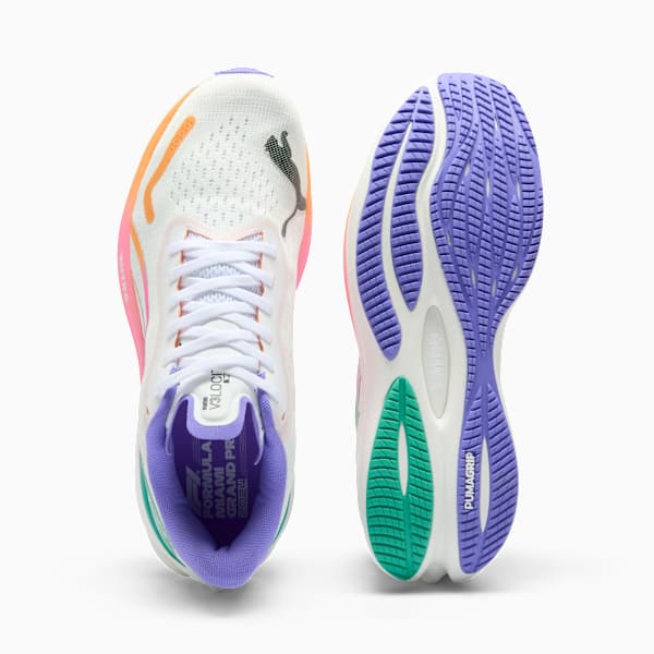 Formula 1® Velocity NITRO™ 3 Miami Grand Prix Men's Sneakers, PUMA White-Dark Amethyst, extralarge