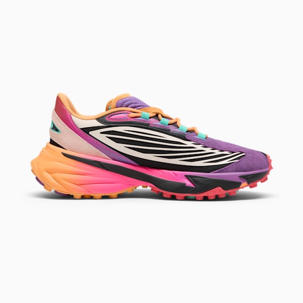 Tenis para correr Mercedes-AMG Petronas F1® Team x Mad Dog Jones Spirex, PUMA Black-Clementine-Ultraviolet, extralarge