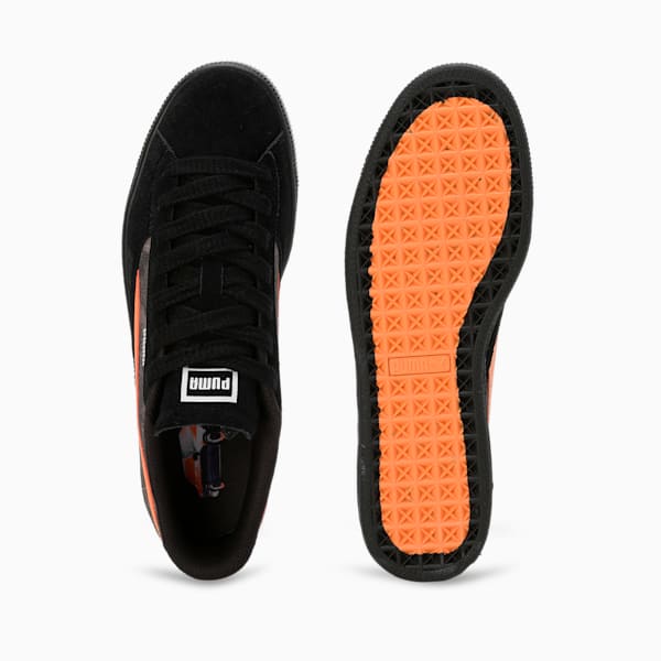 Mercedes-AMG Motorsport Suede T Motorsport Sneakers, PUMA Black-Bright Melon, extralarge-IND