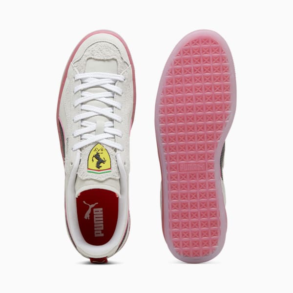 Scuderia Ferrari Suede Trippy Sneakers, PUMA White-PUMA Black, extralarge