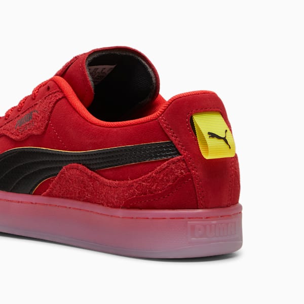 Scuderia Ferrari Suede Trippy Sneakers, Rosso Corsa-PUMA Black, extralarge