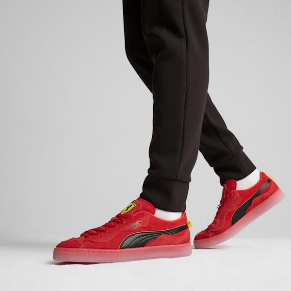 Tenis Scuderia Ferrari Suede Trippy, Rosso Corsa-PUMA Black, extralarge