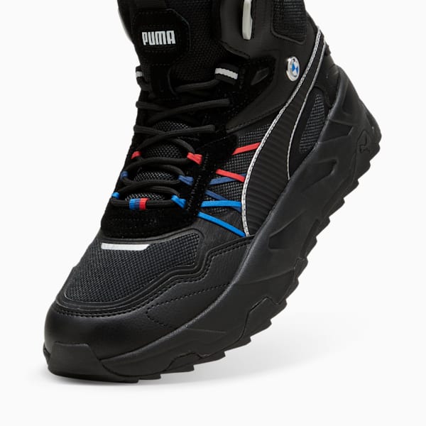BMW M Motorsport Trinity Mid Men's Winterized Sneakers, PUMA Black, extralarge