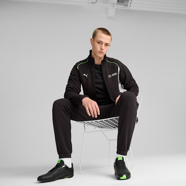 Mercedes-AMG Petronas F1® Tune Cat Motorsport Sneakers, PUMA Black-Fizzy Green, extralarge-IND